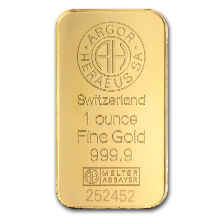 1 oz Gold Bar - Argor-Heraeus (In Assay) - Image 3