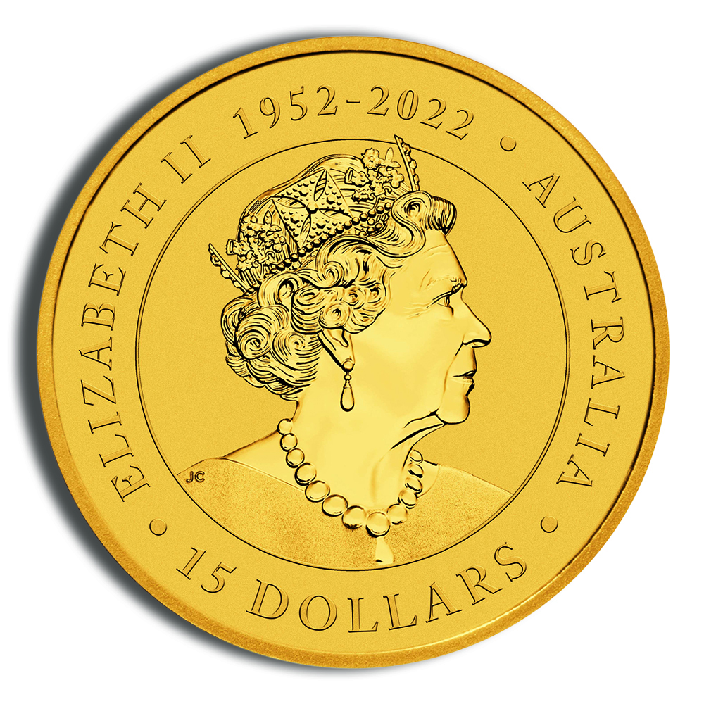 1/10 oz Australian Kangaroo/Nugget Gold Coin (Year Varies) - Image 2