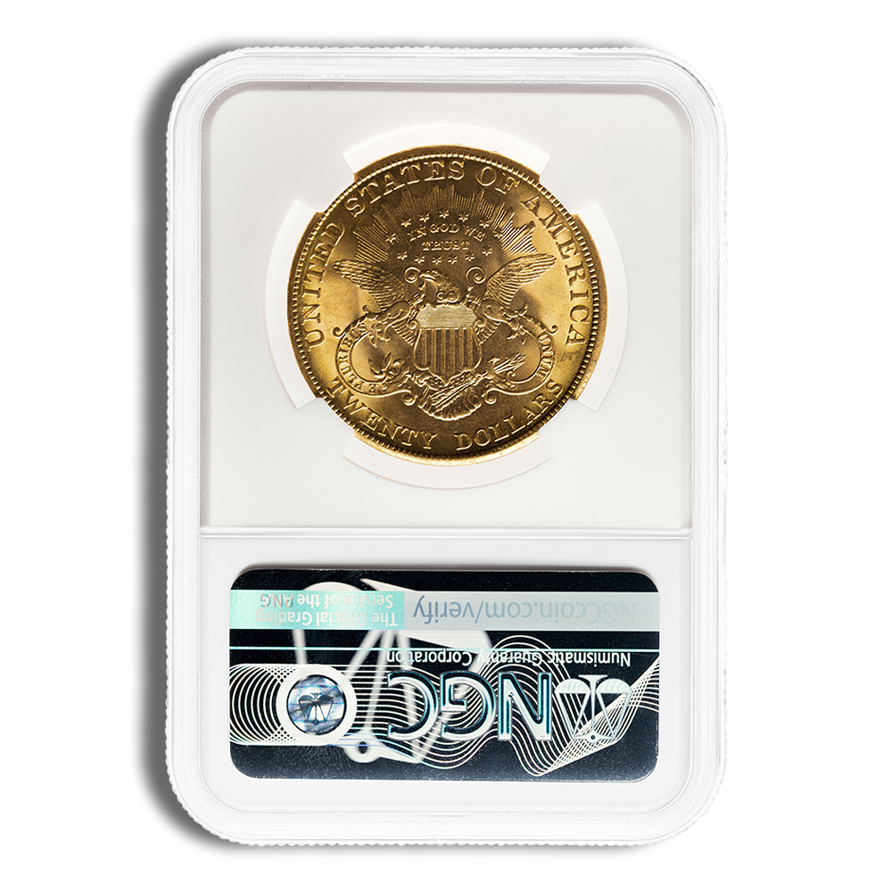 $20 Gold Liberty Double Eagle - NGC MS63 - Image 2