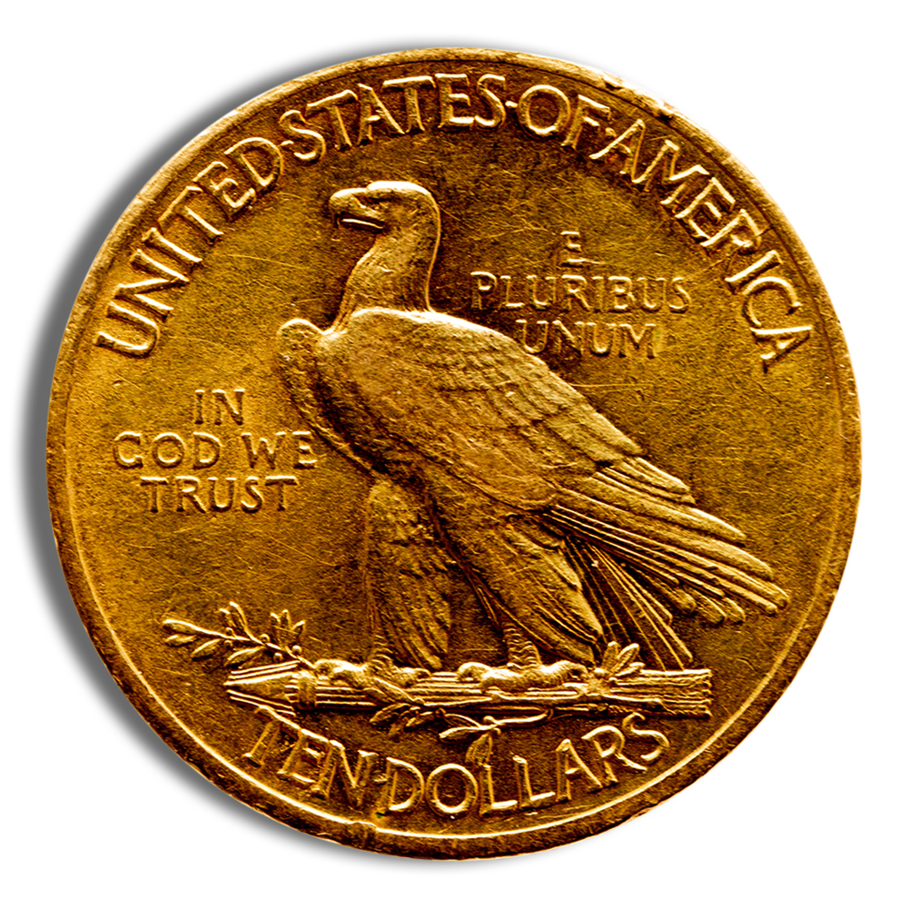 $10 Gold Indian Eagle - Cleaned/Low Grade - Image 2