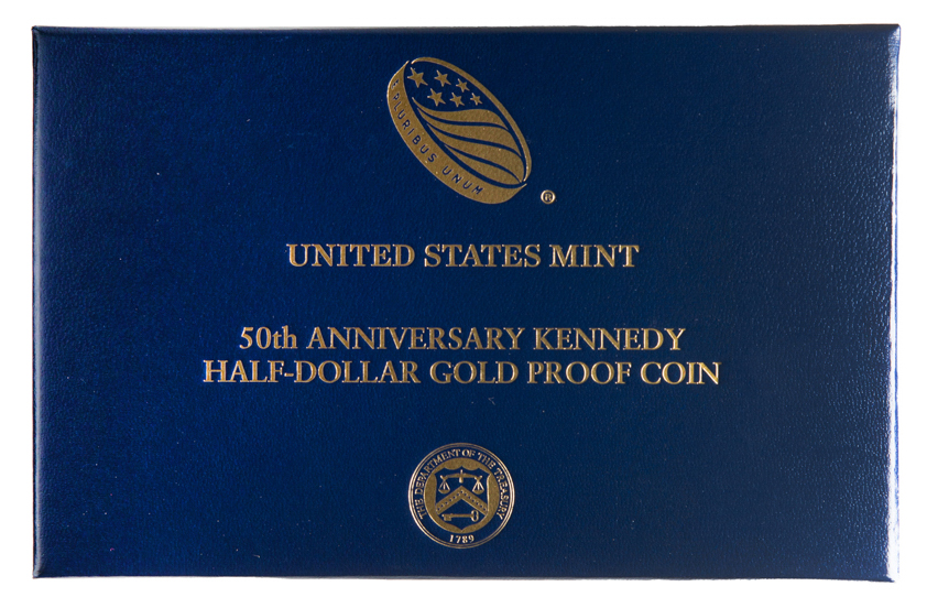 2014-W 3/4 oz JFK Half Dollar Gold Coin (Box & COA) - Image 3